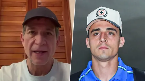 Javier Alarcón lanzó un palo para Lolo Faravelli.
