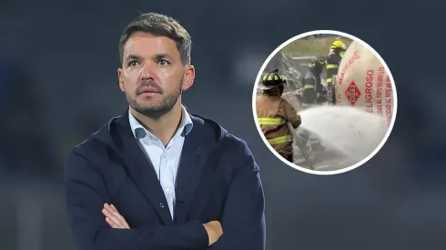 Larcamón, DT de Cruz Azul, habló sobre la tragedia de Iztapalapa.

