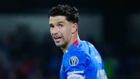 Nacho Rivero y el jugador al que más regañaba.
