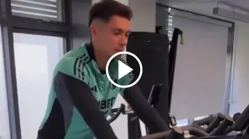 Rodrigo Huescas reaparece luego de su lesión.
