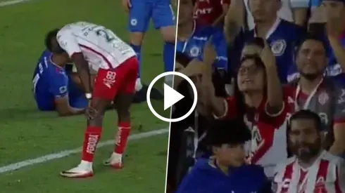 Cambindo falló contra Cruz Azul y no lo perdonaron.