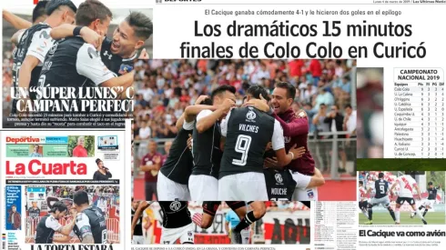 Portadas de los medios deportivos nacionales
