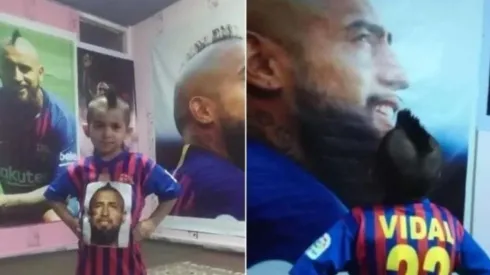 El tierno gesto de Arturo Vidal con el niño iraní que lo idolatra