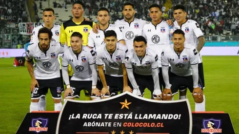 El equipo de Colo Colo que inició ante el CDA.
