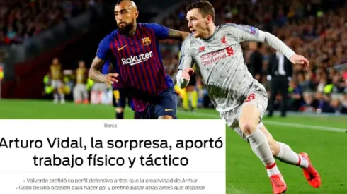 Los elogios para Vidal en España: "Aportó trabajo físico y táctico"