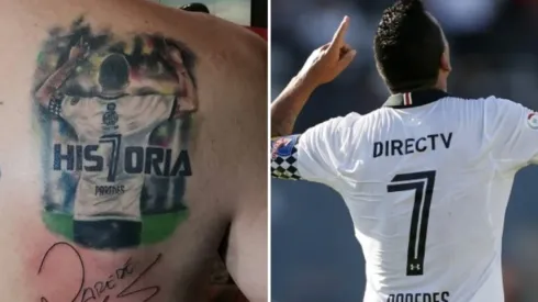 Albo se tatuó al capitán.
