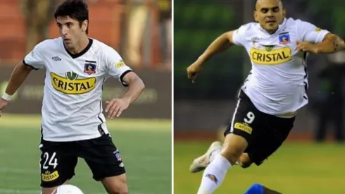 Salcedo y Bogado en Colo Colo.
