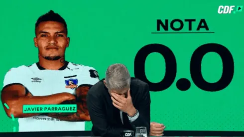 El delantero recibió la nota más mínima posible.
