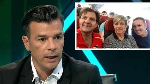 Chamagol y la foto que con el correr de los días se transformó en meme.
