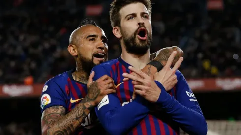 Vidal y Piqué se lucen en el póker.
