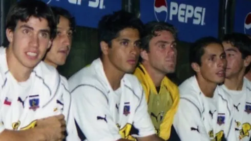 Miguel Riffo en el Colo Colo 2003.
