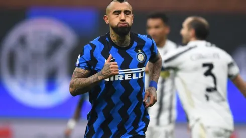 Arturo Vidal fue la gran figura del Inter | Foto: Agencia Uno
