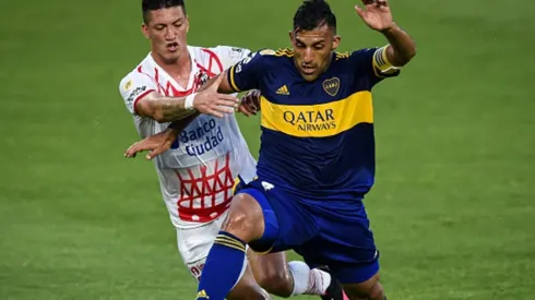 Lucas Merolla en Huracán | Foto: Getty Images
