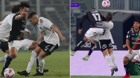 Leo Gil no aguantó la inoperancia de los árbitros ante Palestino.
