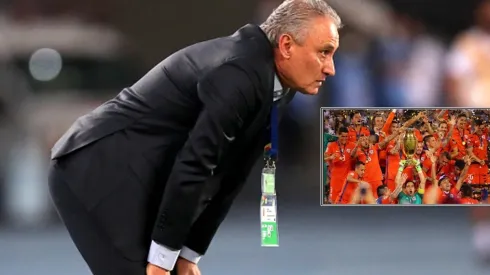 El seleccionador de Brasil recordó el bicampeonato de Chile | Foto: Getty Images, archivo.
