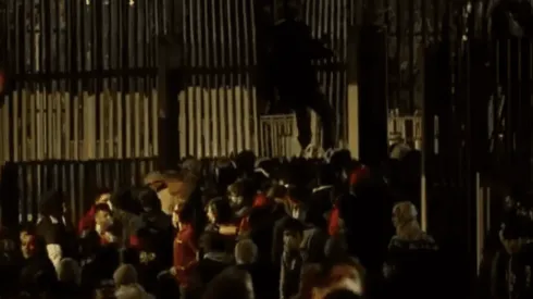 Incidentes en el estadio Monumental
