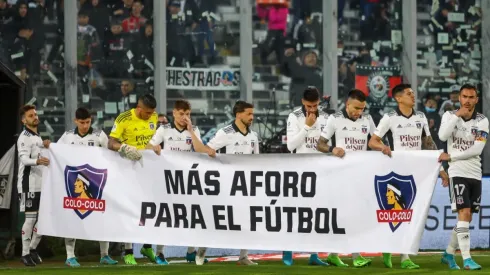 En Colo Colo han tomado las banderas en la solicitud de aumento de aforo
