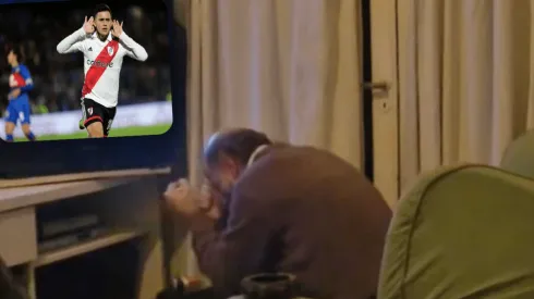El Tano no pasa rabias viendo al Pibe Solari.
