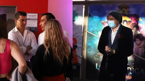 David Henríquez y Lizardo Garrido llegaron a la Avant Premier del documental " A morir por el Colo"

