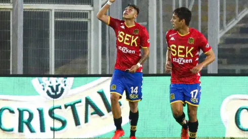 Carlos Palacios brilló en el Monumental ante Colo Colo en 2020
