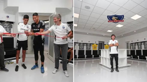 Colo Colo da a conocer el nuevo camarín del primer equipo
