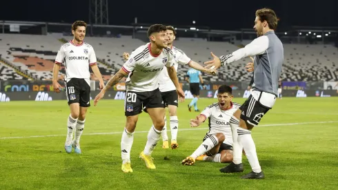 Colo Colo derrotó a Palestino y Dale Albo estuvo presente en la transmisión. 
