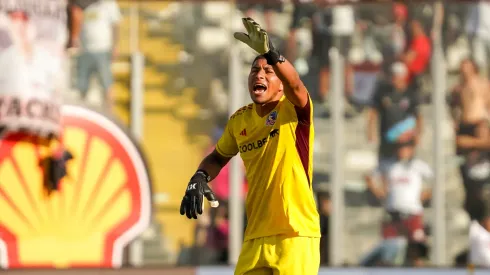 Brayan Cortés no quiere perder el arco de la selección chilena.
