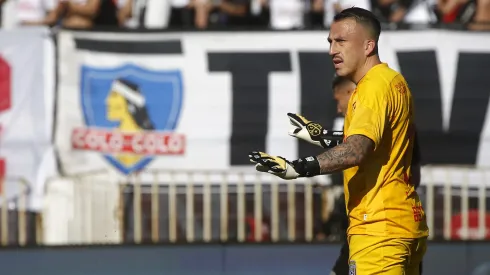 Fabián Cerda vs Colo Colo. Crédito: Photosport
