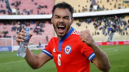 Gabriel Suazo en la selección chilena. Crédito: La Roja.
