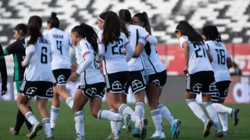 Protestas en el partido entre Colo Colo Femenino y Coquimbo 
