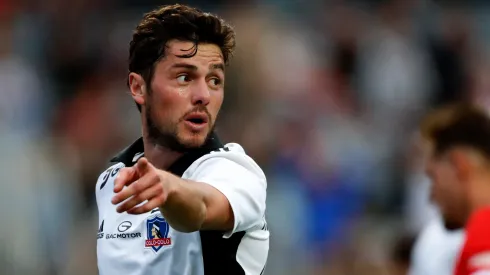 Los pobres números de Marco Rojas en Colo Colo 
