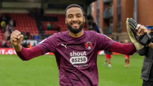 Lawrence-Vigouroux en el Leyton Orient. Crédito: Leyton Orient.
