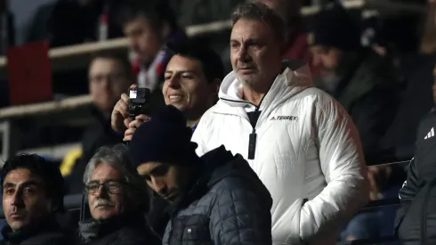 Marcelo Barticciotto no ocultó su felicidad por el partido de su hijo Bruno en La Roja.
