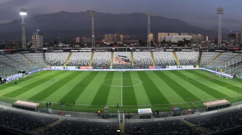 La cancha del estadio Monumental. Crédito: Colo Colo
