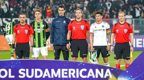 Repiten nacionalidad de árbitros para la vuelta Colo Colo vs América MG.
