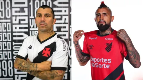 Medel y Vidal se enfrentan por el Brasileirao.
