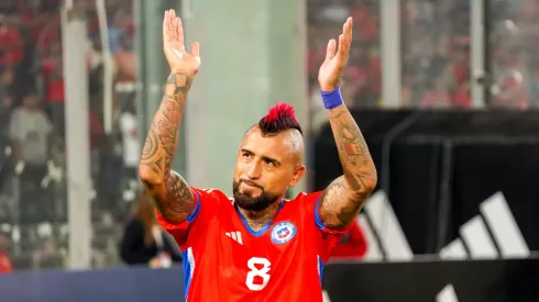 Arturo Vidal defendió con todo a Fernando Felicevich.
