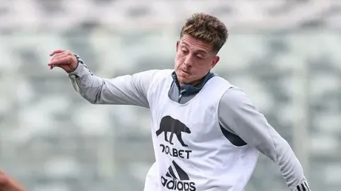 Pablo Parra en Colo Colo. Crédito: Colo Colo.
