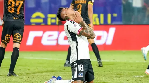 La reacción de Darío Lezcano tras conocer que continuará en Colo Colo.
