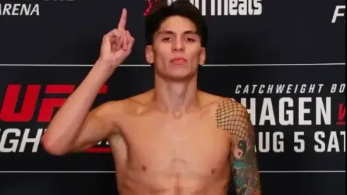 El peleador nacional abrirá los fuegos en el UFC Nashville de esta noche.
