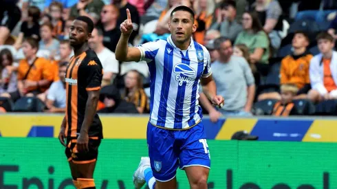 Juan Delgado anota su primer gol con el Sheffield Wednesday