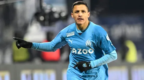 Alexis Sánchez en el Olympique Marsella. Crédito: OM.
