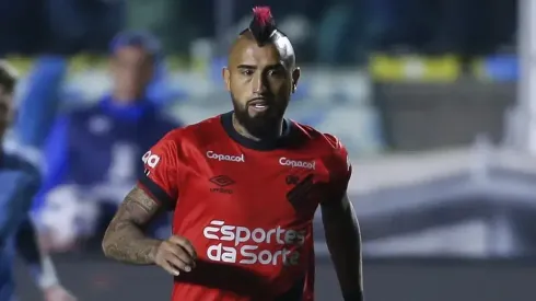 Arturo Vidal en Athletico Paranaense. Crédito: Athletico Paranaense.
