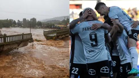 Talca vive duro momento por un sistema frontal.
