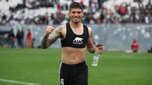 Alan Saldivia en Colo Colo. Crédito: Colo Colo.
