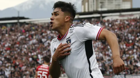 Damián Pizarro en Colo Colo. Crédito: Photosport
