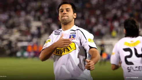 Gustavo Biscayzacú en Colo Colo. Crédito: Colo Colo.
