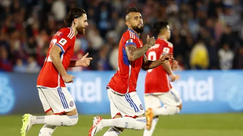 Arturo Vidal en la selección chilena. Crédito: la Roja.
