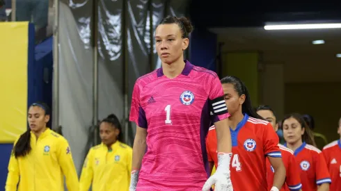 Christiane Endler en la Roja. Crédito: La Roja.
