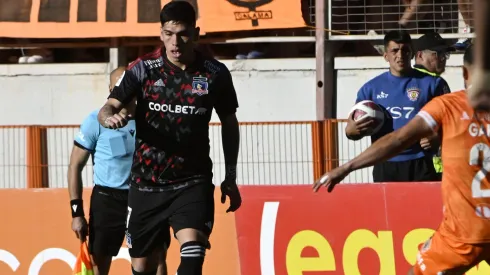 Carlos Palacios anotó para Colo Colo.
